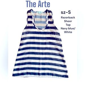 Tank Top Dressy Nautical Style by:                Ｔｈｅ  Ａｒｔｅ